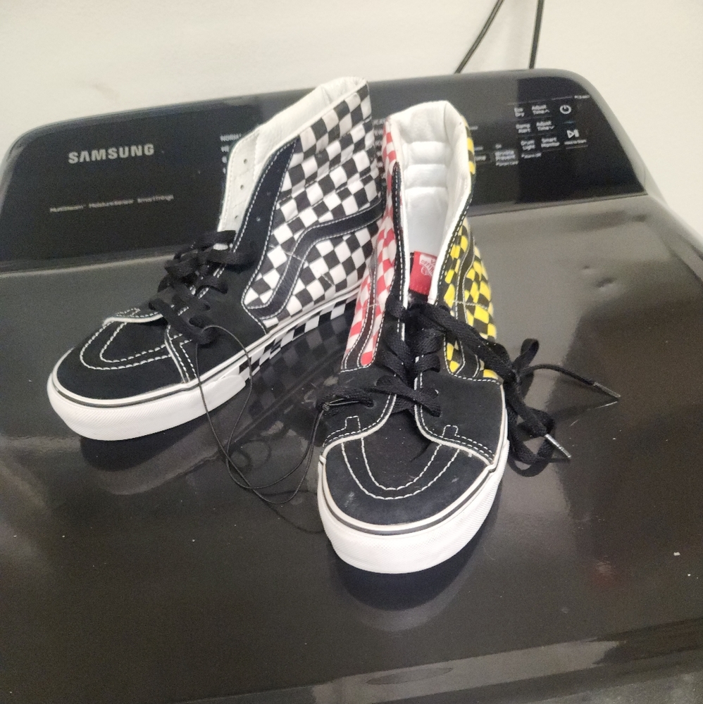 Mens high top vans 9.5